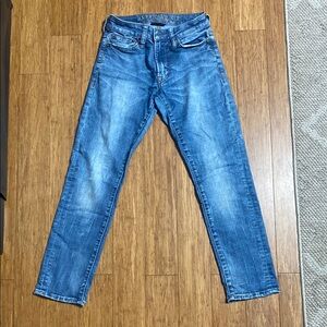 American Eagle Outfitters Blue Straight Leg Jeans